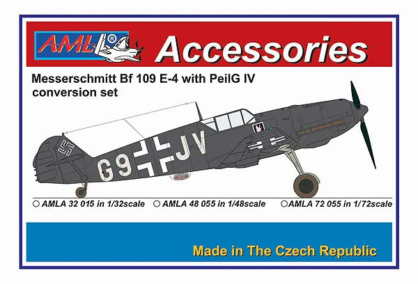 AML AMLA72055 1:72 Messerschmitt Bf-109E-4 PeilG IV