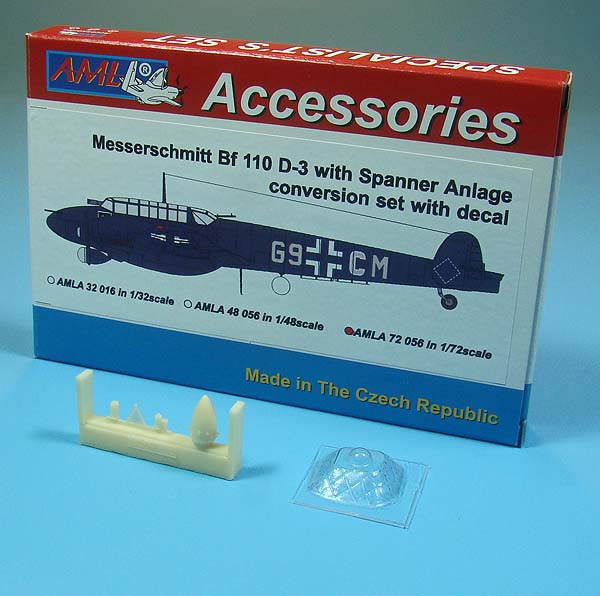 AML AMLA72056 1:72 Messerschmitt Bf-110D-2 Spaner