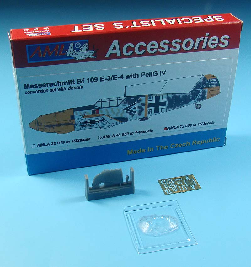 AML A72059 Bf-109E-4 PeilG IV Day Fighters Etched & Decals 1:72