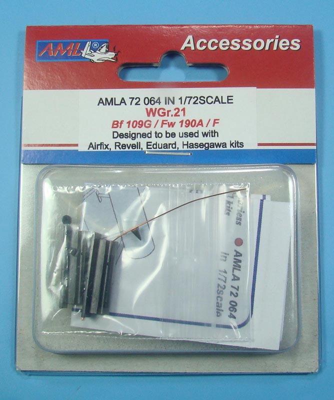 AML AMLA72064 1:72 Wgr.21 for Messerschmitt Bf-109G & Focke-Wulf Fw-190A/Fw-190F