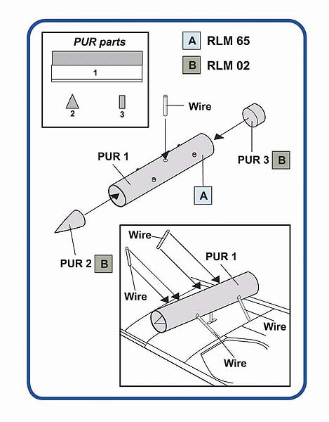 AML AMLA72064 1:72 Wgr.21 for Messerschmitt Bf-109G & Focke-Wulf Fw-190A/Fw-190F