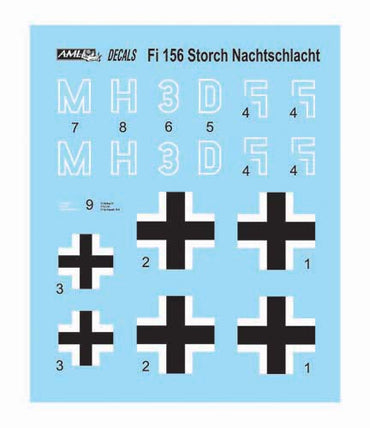 AML AMLA72065 1:72 Fieseler Fi-156C-3 Nachtschlacht
