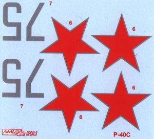 AML C2003 Curtiss P-40C & Bell P-39N Americans In Stalins Sky 3 1:32