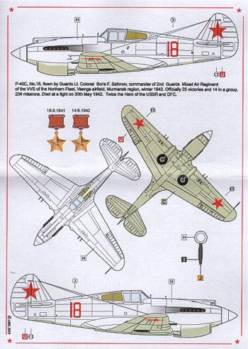 AML AMLC2005 1:32 Americans in Stalin's Sky, Part V Masks