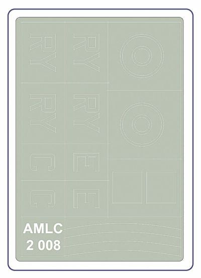 AML AMLC2008 1:32 Supermarine Spitfire Mk.IXC 2 decal versions : RY-C , RY-E