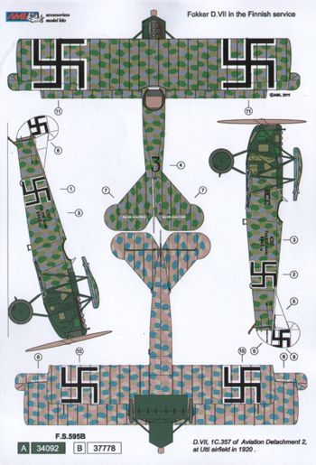 AML AMLC2017 1:32 Fokker D.VII