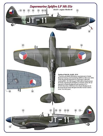 AML C2020 312 Sqn RAF Part II: Spitfire LF Mk.IXe TE523/SL625 1:32