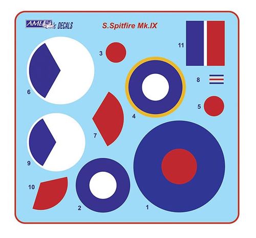 AML C2020 312 Sqn RAF Part II: Spitfire LF Mk.IXe TE523/SL625 1:32