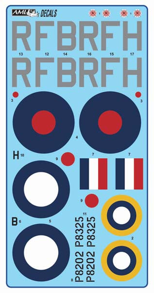 AML C2021 303 Sqn RAF Spitfire Mk.IIb Pilot Sgt. J. Balejka 1:32