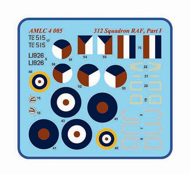 AML C4005 312 Sqn Part I: Hurricane Mk.I & Spitfire LF Mk.IXe 1:144
