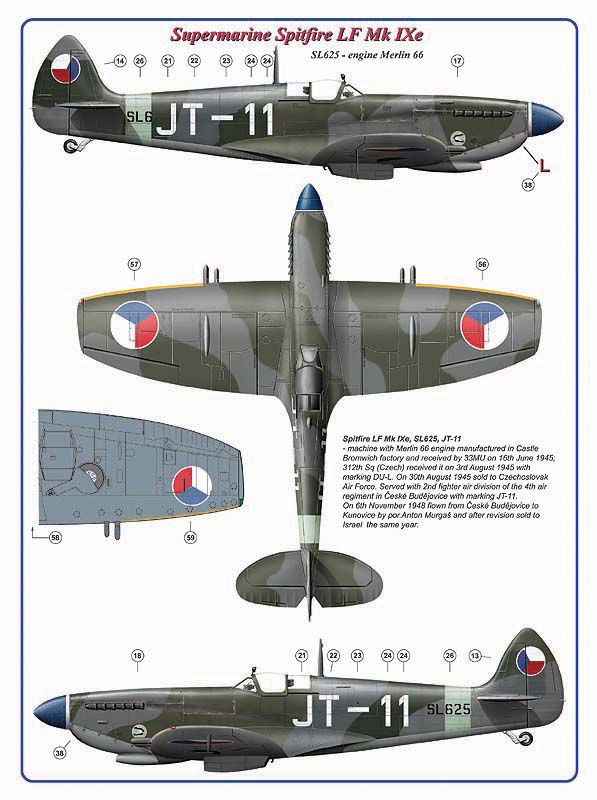 AML C4007 312 Sqn Part III: Hurricane Mk.I & Spitfire LF Mk.IXe 1:144