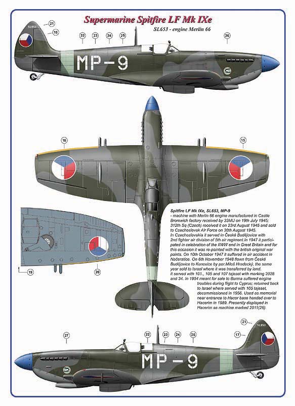 AML C4009 312 Sqn Part V: Spitfire LF LR MkVb & Spitfire LF Mk.IXe 1:144