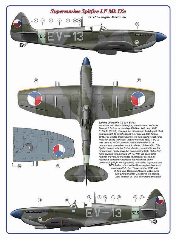 AML C4010 312 Sqn Part VI: Spitfire LF LR Mk.Vc & LF Mk.IXe 1:144