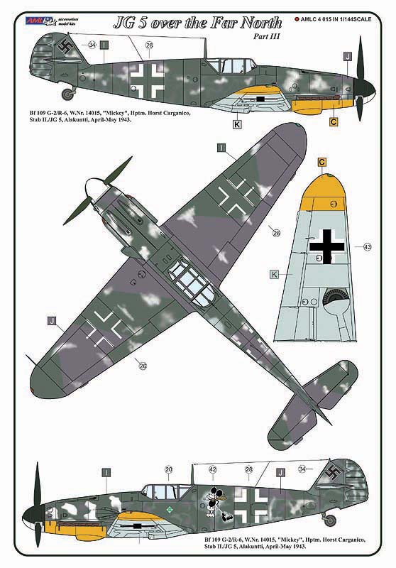 AML C4015 JG 5 over the Far North Part III Decals 1:144