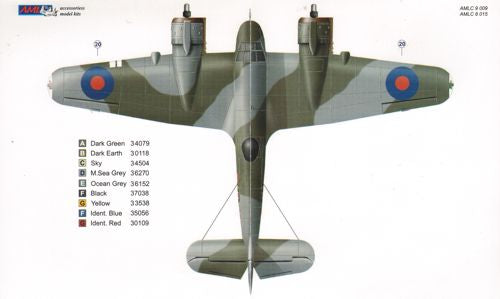 AML AMLC8015 1:48 Bristol Beaufighter Mk.IF X7583