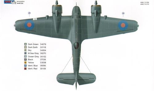 AML AMLC8015 1:48 Bristol Beaufighter Mk.IF X7583