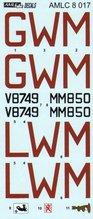 AML AMLC8018 1:48 Bristol Beaufighter Mk.VIF MM850