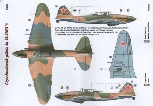 AML C8021 Czechoslovak Pilots in Ilyushin Il-2m3 Part I 1:48