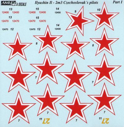 AML C8021 Czechoslovak Pilots in Ilyushin Il-2m3 Part I 1:48