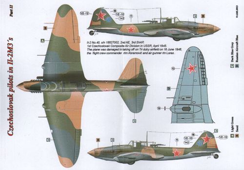 AML C8022 Czechoslovak Pilots in Ilyushin Il-2m3 Part II 1:48
