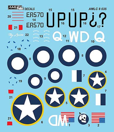 AML AMLC8035 1:48 Supermarine Spitfire Mk.V / Trop
