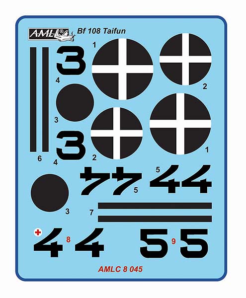 AML AMLC8045 1:48 Messerschmitt Bf-108B-1 Condor Legion in Spain 1937/1938