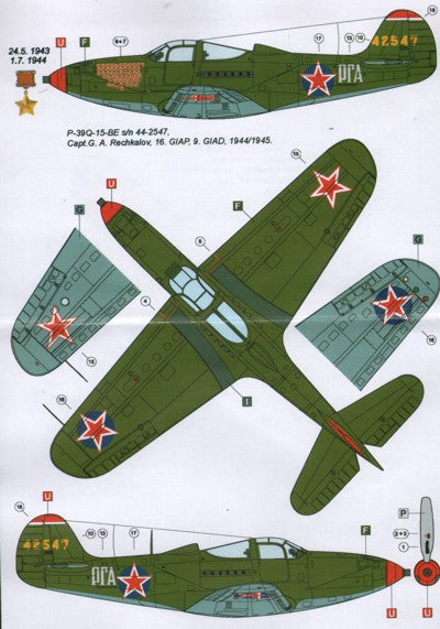 AML AMLC9008 1:72 Soviet Aces in Kobras Part II