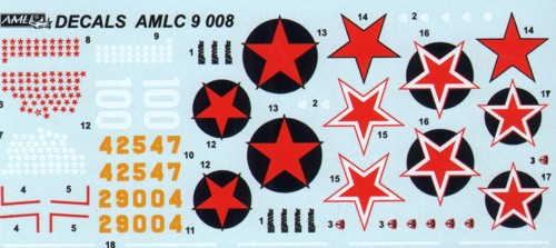 AML AMLC9008 1:72 Soviet Aces in Kobras Part II