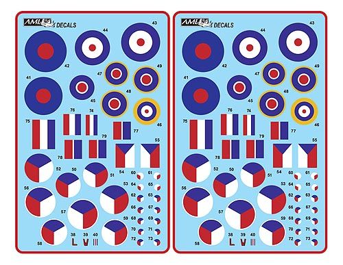 AML C9019 312th Sqn Part I: Hurricane Mk.I & Spitfire LF Mk.IXe 1:72