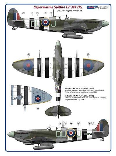 AML C9020 312th Sqn Part II: Hurricane Mk.IIb & Spitfire LF Mk.IXe 1:72