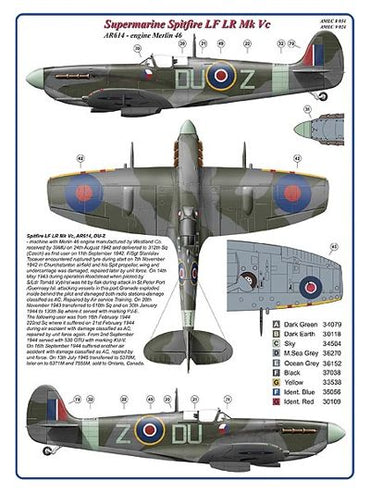 AML C9024 312th Sqn Part VI: Spitfire LF LR MkVc & LF Mk.IXe 1:72
