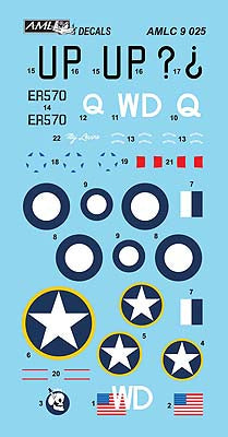 AML AMLC9025 1:72 Supermarine Spitfire Mk.V / Trop