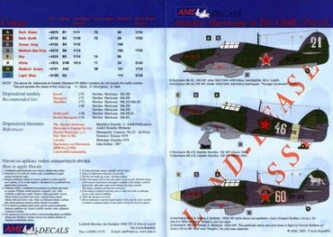 AML D48006 Hawker Hurricane Mk.IIB/IID USSR Part 2 1:48