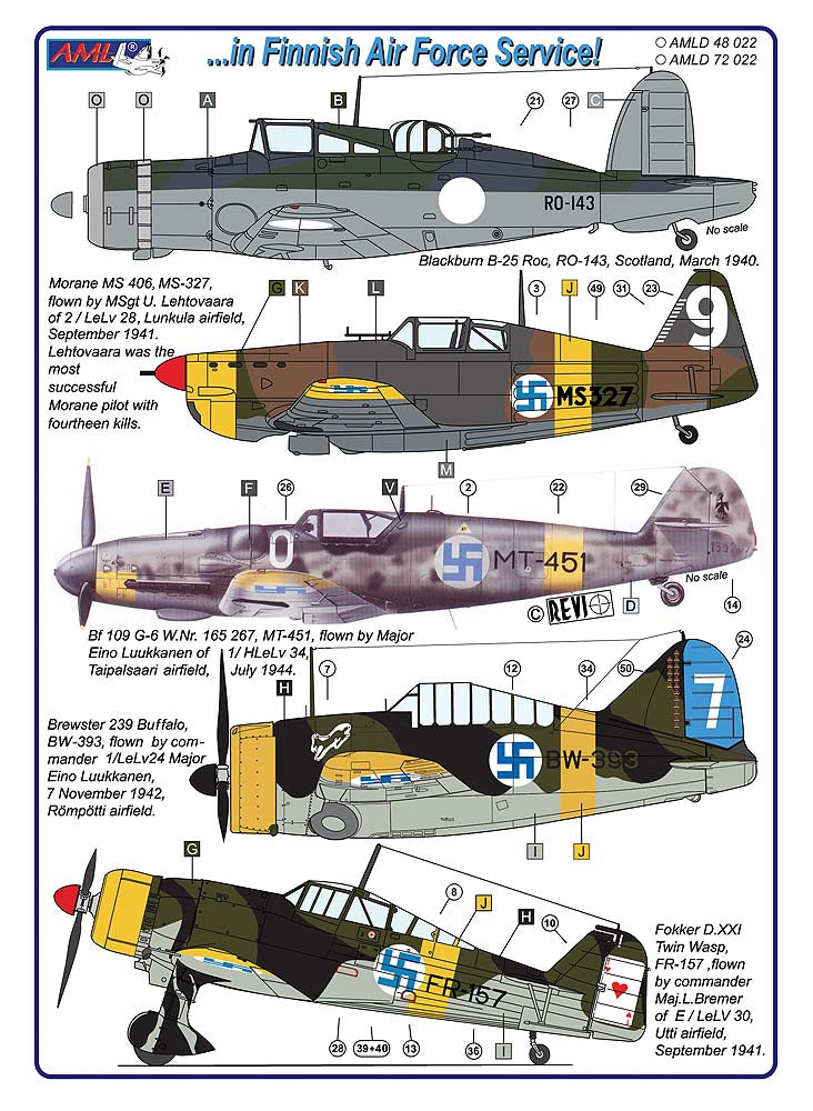 AML AMLD48022 1:48 Finnish Air Force Service