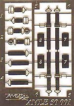 AML AMLD48031 1:48 Red Devils Rockets Pt.III Decals includes etched seatbelts