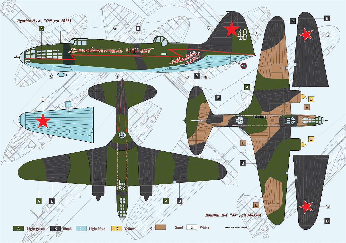 AML AMLD48039 1:48 Ilyushin Il-4