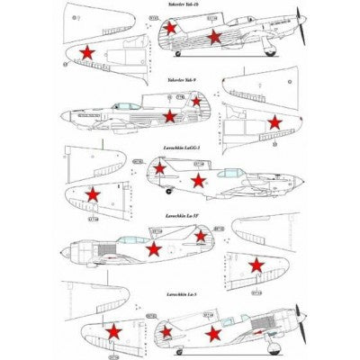 AML AMLD72024 1:72 Soviet Stars in the Skies Pt 2