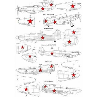 AML AMLD72024 1:72 Soviet Stars in the Skies Pt 2