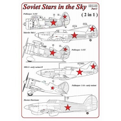 AML AMLD72024 1:72 Soviet Stars in the Skies Pt 2