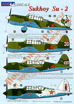 AML AMLD72008 1:72 Sukhoi Su-2
