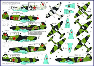AML AMLD72014 1:72 Yakovlev Yak-1 and Yak-7 early versions with etched parts