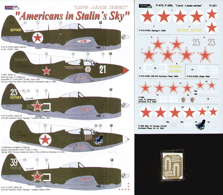 AML AMLD72021 1:72 Americans in Stalin's Sky Part 2.