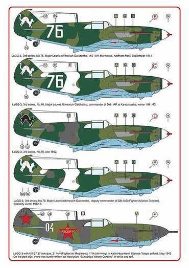 AML AMLD72025 1:72 Lavochkin LaGG-3 Part 1.