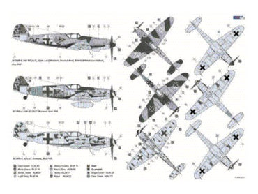 AML AMLD72026 1:72 Messerschmitt Bf-109K-4 Pt 1