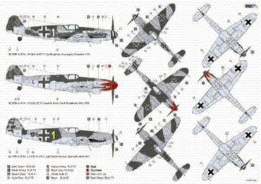 AML AMLD72029 1:72 Messerschmitt Bf-109K-4 Part 2