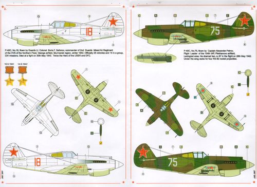 AML AMLD72037 1:72 Red Devils in Curtiss Tomahawks,Part IV.
