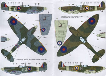 AML AMLD72043 1:48 Czechoslovak commanders in the Supermarine Spitfire