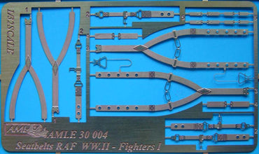 AML AMLE3004 1:32 seatbelts RAF WWII type 'M' for Supermarine Spitfire