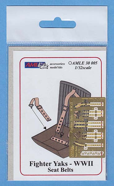 AML AMLE3005 1:32 Yaks Fighter WWII seatbelts