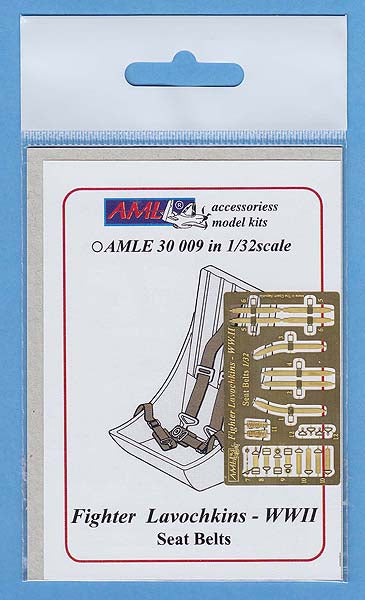 AML AMLE3009 1:32 Lavochkin La-5/La-7 Fighter WWII seatbelts